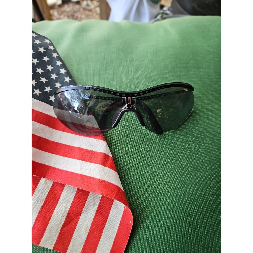 Vintage Carrera Sunglasses Black Floating Lens 4866 92P‎ 120 Austria 80s 90s NEW